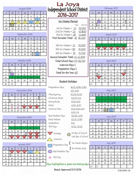 San Antonio School Calendars!