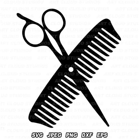 Unlock Your Creativity with the Exquisite Comb and Scissors SVG Design: Transform Your DIY Projects!