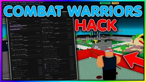 Combat Warriors Script GUI Roblox Hack Free Download 2023