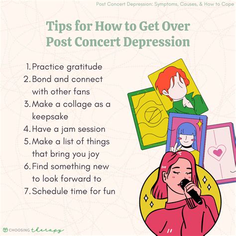 Combating Post Concert Depression