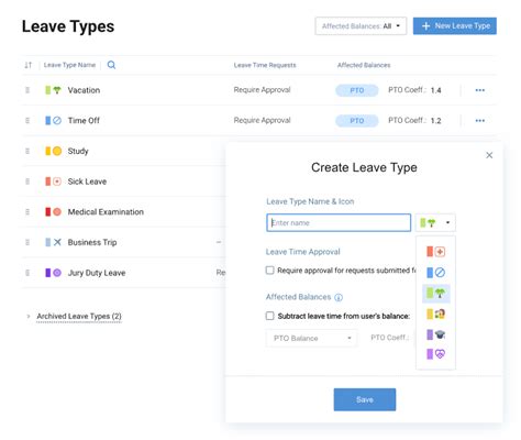Combining Leave Types for Maximum Time Off