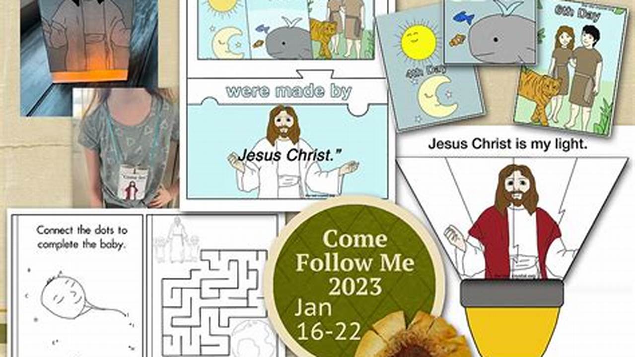 Come Follow Me 2025 Primary Lesson Helps
