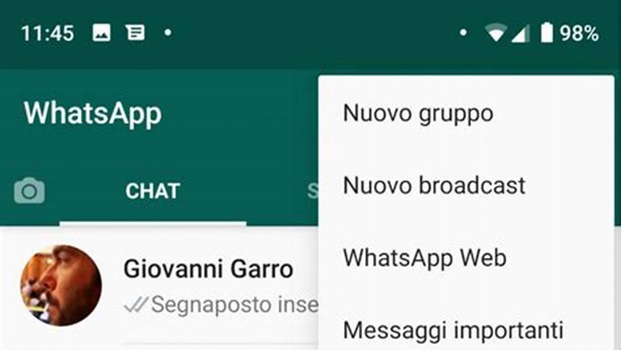 Come Inoltrare Un Messaggio Whatsapp A Tutti I Contatti