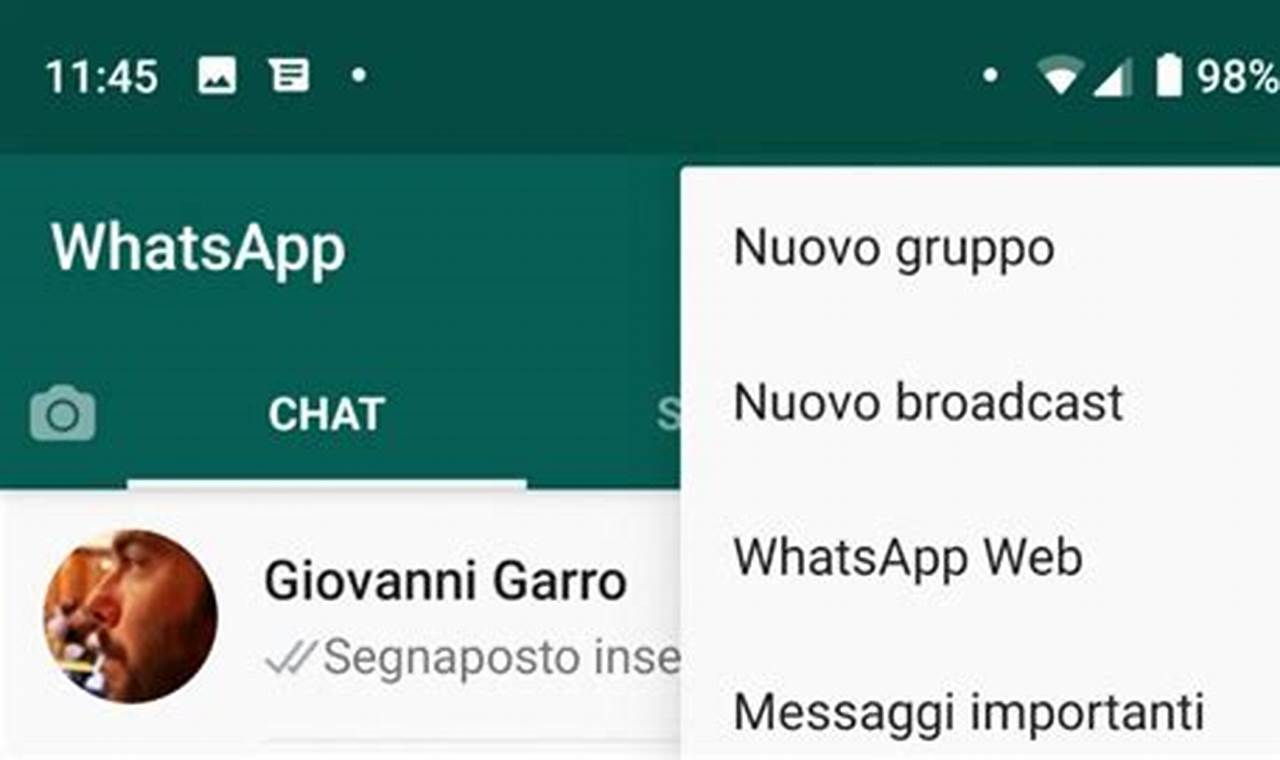 Come Inoltrare Un Messaggio Whatsapp A Tutti I Contatti