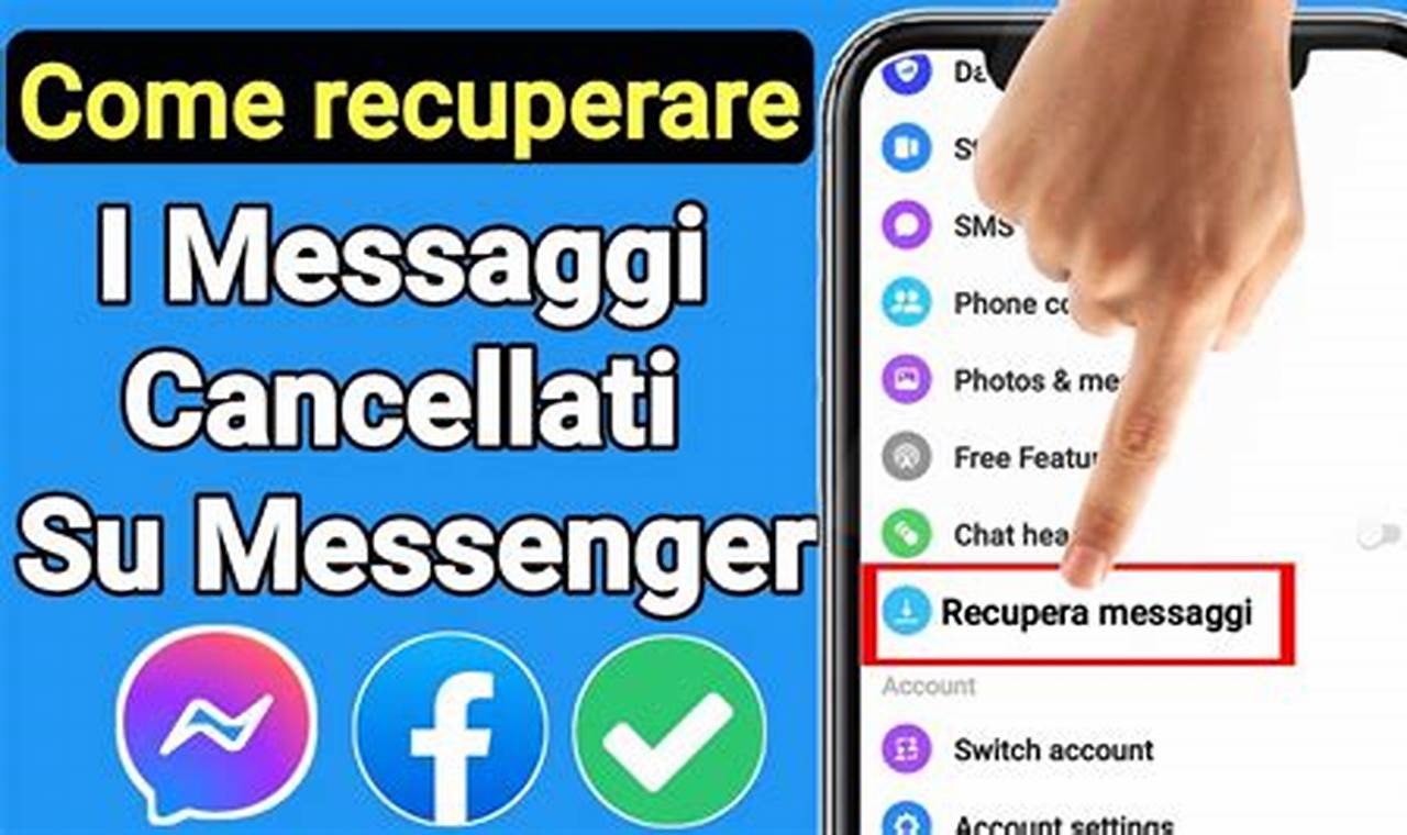 Come Recuperare I Messaggi Cancellati Su Facebook Messenger