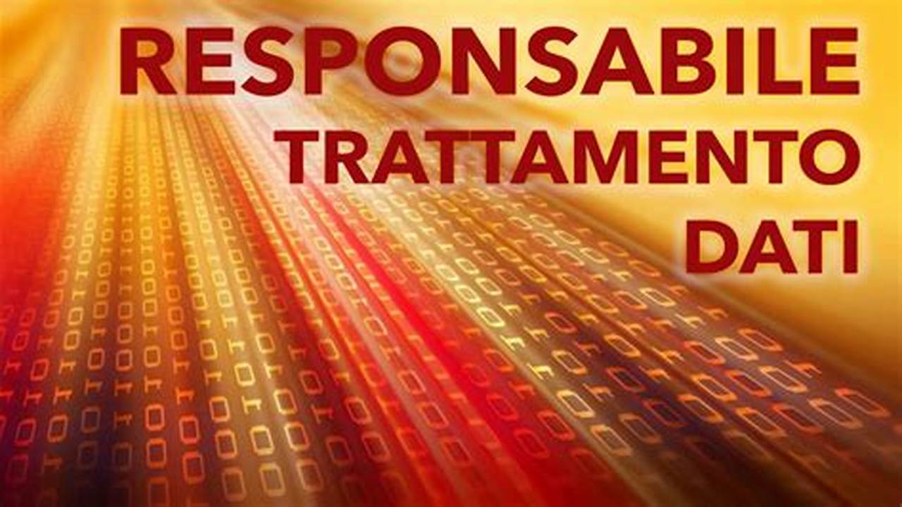 Come Nominare Un Responsabile Interno Trattamento Dati Personali Gdpr?, IT Modello