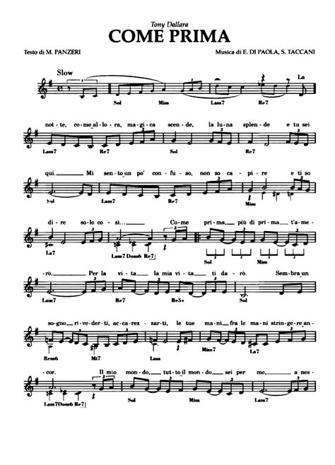 Unveiling the Intoxicating Charisma of Come Prima Music: A Promenade into the Depths of Timeless Melodies