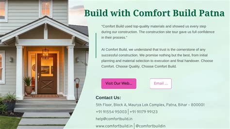Comfort and Build Material