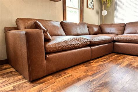 Comfortable Leather Couch