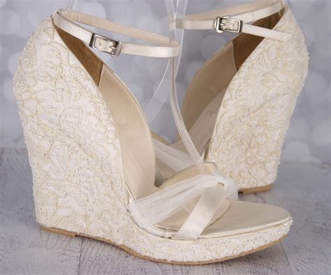 Step into Bliss: Comfortable Wedding Wedges for Brides-to-Be