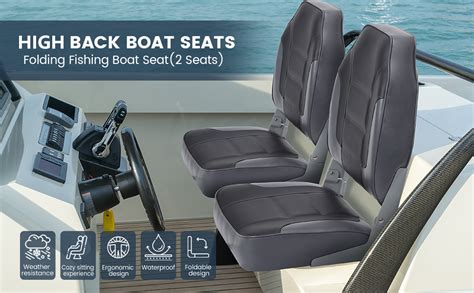 Comfortable boat seating
