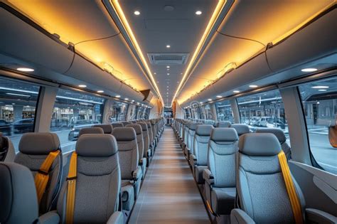 Comfortable coach interior
