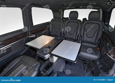 Comfortable minivan interior