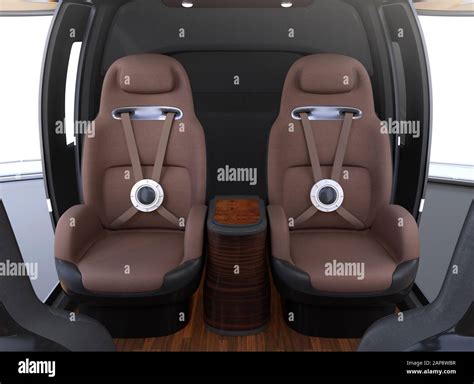 Comfortable taxi interior