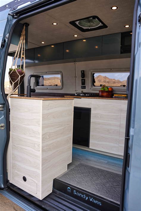 Comfortable van interior