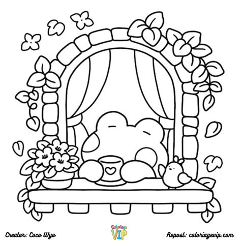 Comfy Coloring Pages