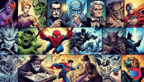 Comic Art Styles Evolution