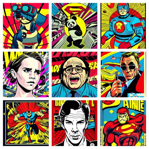 Comic Art Styles Types
