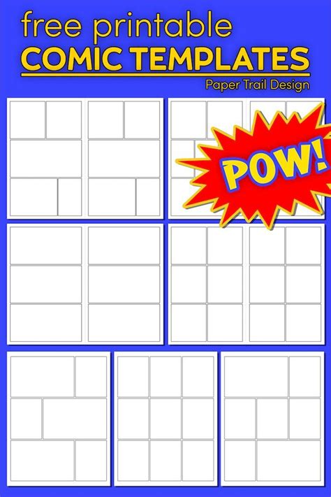 Comic Book Paper Printable