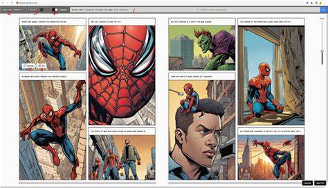 Comic art maker examples