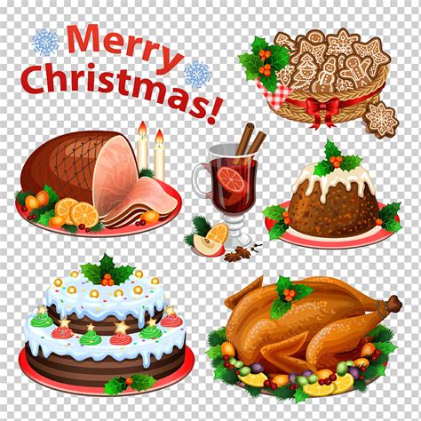 Comida De Navidad Animada