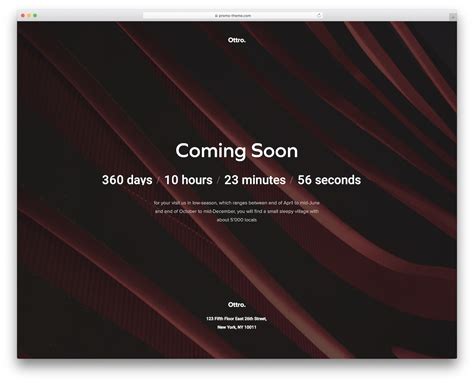 Coming Soon Page Template Wordpress