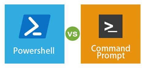 Command Prompt vs PowerShell
