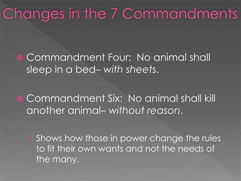 Commandment Against Trade in Animal Farm image