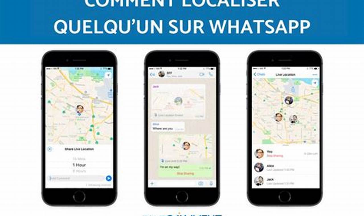 Comment Localiser Un Téléphone Avec Un Message Whatsapp