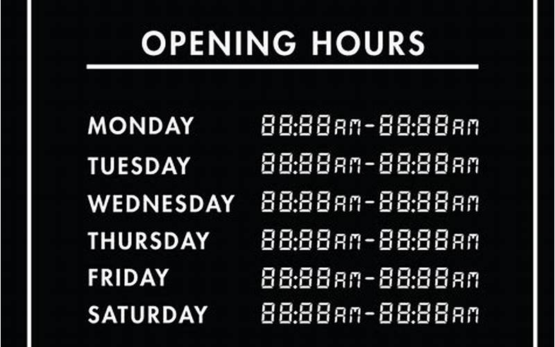 Commercial Gate Hours Of Operation