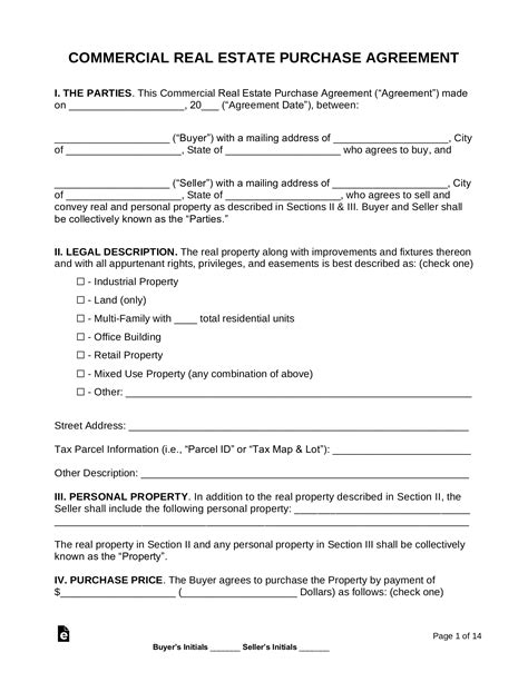 FREE 13+ Sample Real Estate Sales Contract Templates in PDF MS Word