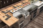 Commercial Kitchen for Raw Bar