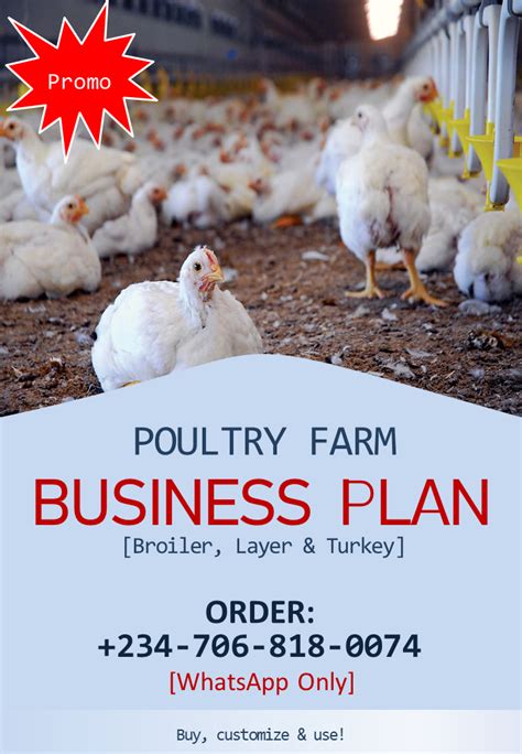 Commercial Poultry Farm Business Plan