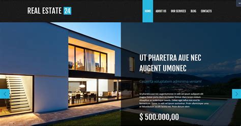 Commercial Real Estate Website Template