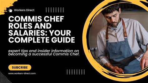 Commis Chef and Prep Cook Salaries