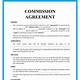 Commission Agreement Template Free