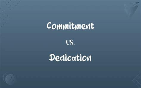 Commitment