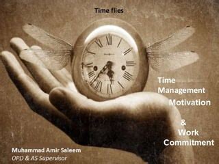 Commitment and Time Management