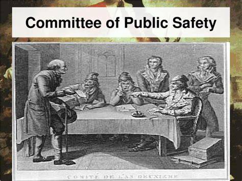 The Gavel of Authority: Unveiling the Definition and Role of Committee of Public Safety in History