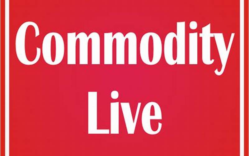 Commodity Live App