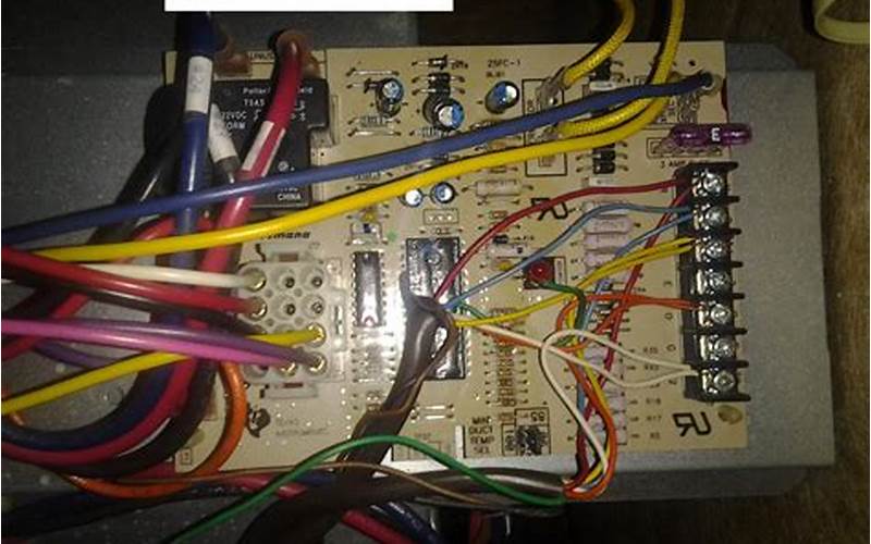 Common Furnace Control Board Wiring Diagram Issues