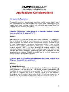 Common Applications and Considerations
