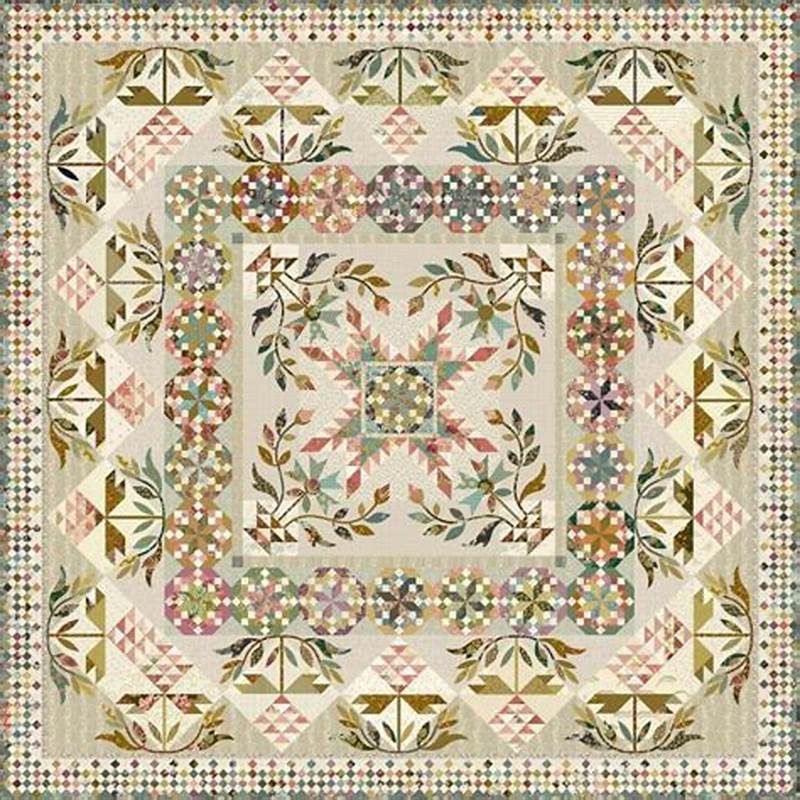 Common Bride Quilt Pattern By Edyta Sitar