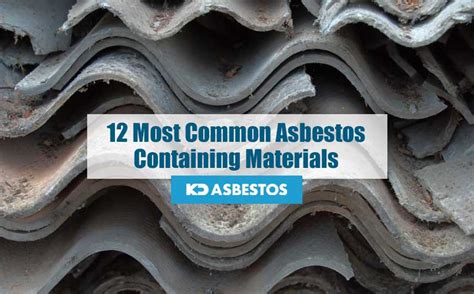 Common Building Materials Containing Asbestos