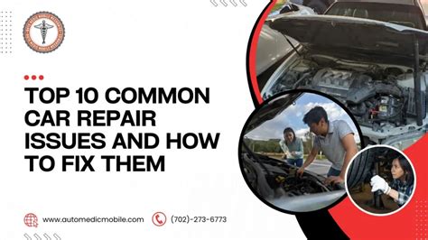 Common Car Repair Issues