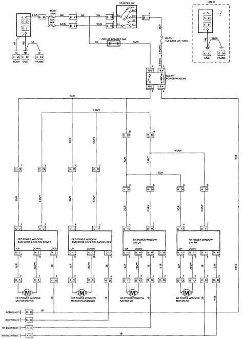 Common Components 1999 Isuzu Wizard Wiring Diagram