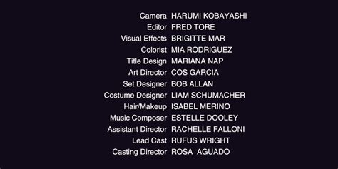 Common Credits You Might Miss