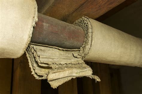 Common Forms of Asbestos Pipe Insulation