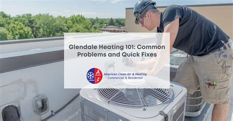 Common Furnace Problems in Glendale