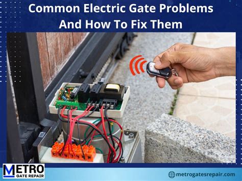 Common Gate Repair Problems in Sacramento